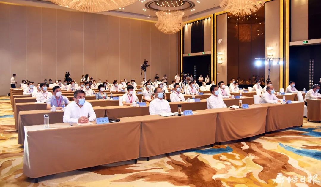 2022年北京通州·河北廊坊北三县项目推介洽谈会成功举办